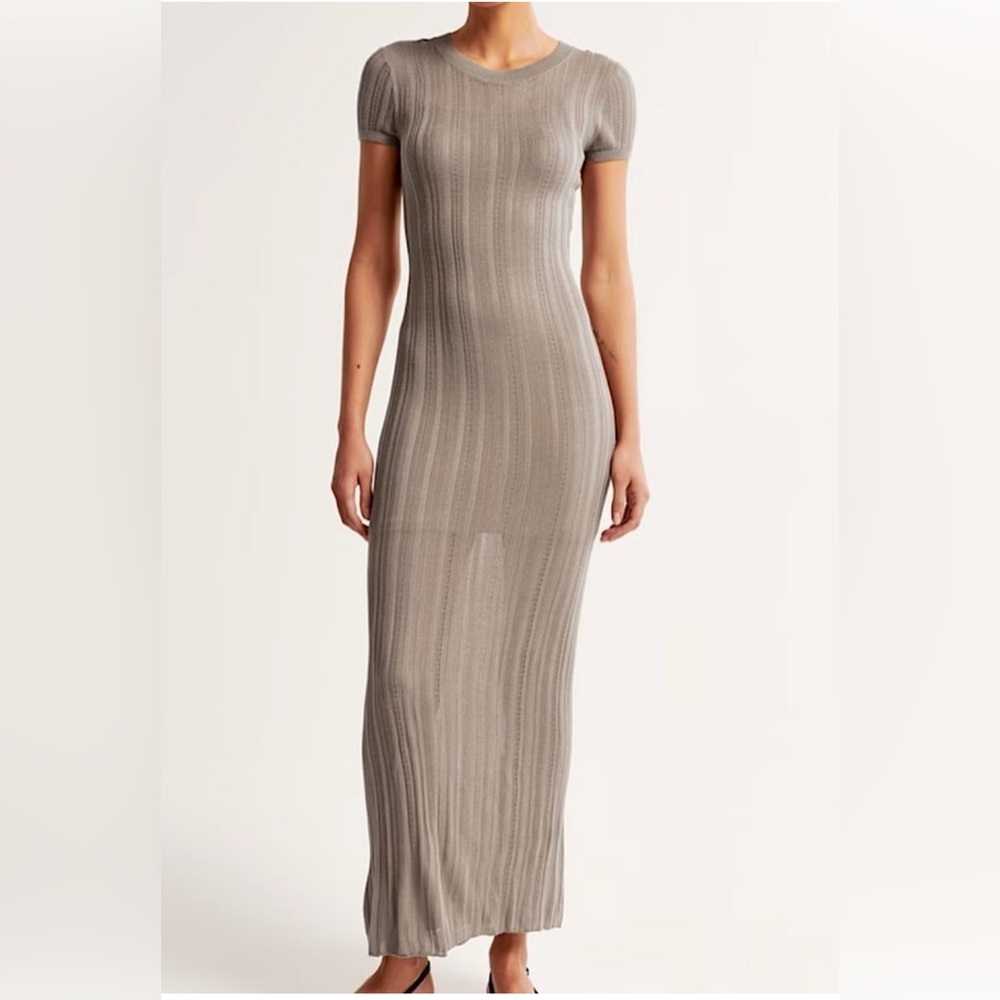 Abercrombie Short Sleeve Maxi Sweater Dress